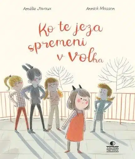 Ko te jeza spremeni v volka – Amélie Javaux, Knjigarna Cangura