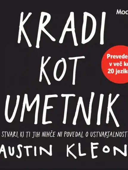 Kradi kot umetnik – Austin Kleon, Knjigarna Cangura