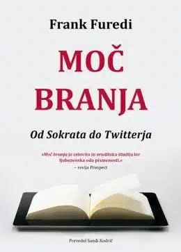 Moč branja – Frank Furedi, Knjigarna Cangura