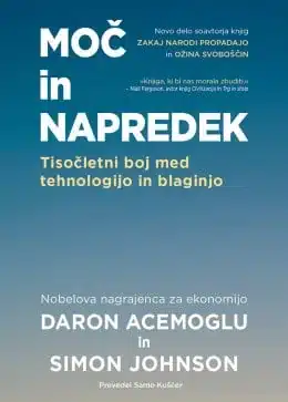 Moč in napredek – Daron Acemoglu, Simon Johnson, Knjigarna Cangura