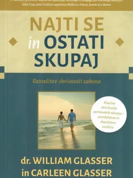 Najti se in ostati skupaj – Carleen Glasser, Knjigarna Cangura