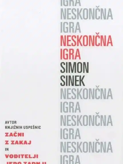 Neskončna igra – Simon Sinek, Knjigarna Cangura