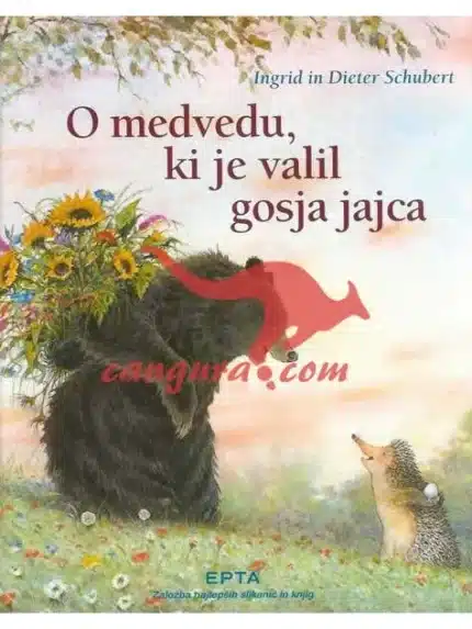 O medvedu, ki je valil gosja jajca, Knjigarna Cangura