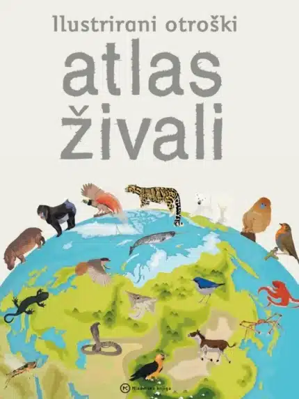 Otroški ilustrirani atlas živali – Jamie Ambrose, Knjigarna Cangura