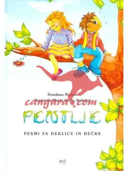 Pentlje, pesmi za deklice in dečke, Knjigarna Cangura