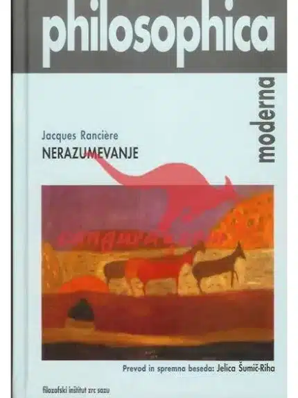 Philosophica moderna - Nerazumevanje, Knjigarna Cangura