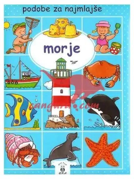 Podobe za najmlajše - Morje, Knjigarna Cangura