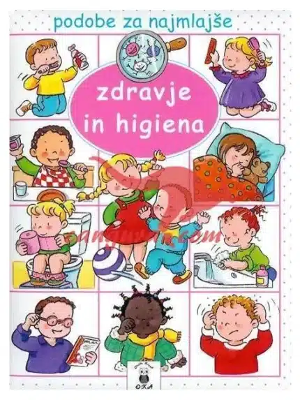 Podobe za najmlajše - Zdravje in higiena, Knjigarna Cangura