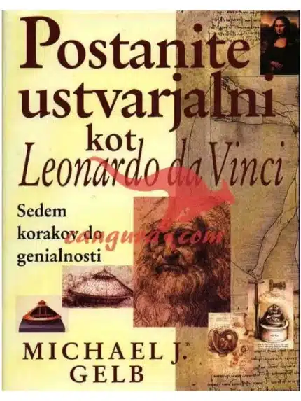 Postanite ustvarjalni kot Leonardo da Vinci – Darinka Koron, Knjigarna Cangura