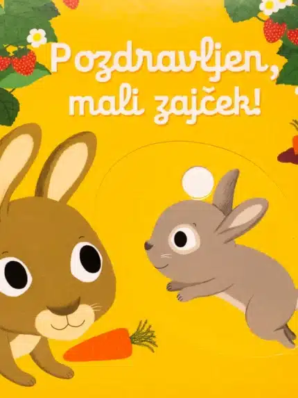 Pozdravljen, mali zajček! – Nathalie Choux, Knjigarna Cangura