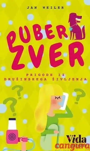 Puberzver (broširana vezava), Knjigarna Cangura