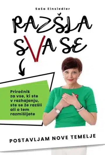 Razšla sva se - postavljam nove temelje – Saša Einsiedler, Knjigarna Cangura