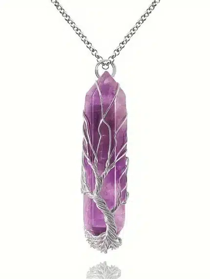 Reiki verižica - Drevo življenja iz Ametista, Knjigarna Cangura
