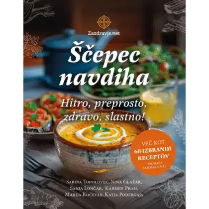 Ščepec navdiha – Več avtoric (ekipa Zazdravje.net), Knjigarna Cangura