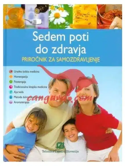 Sedem poti do zdravja - Priročnik za samozdravljenje, Knjigarna Cangura