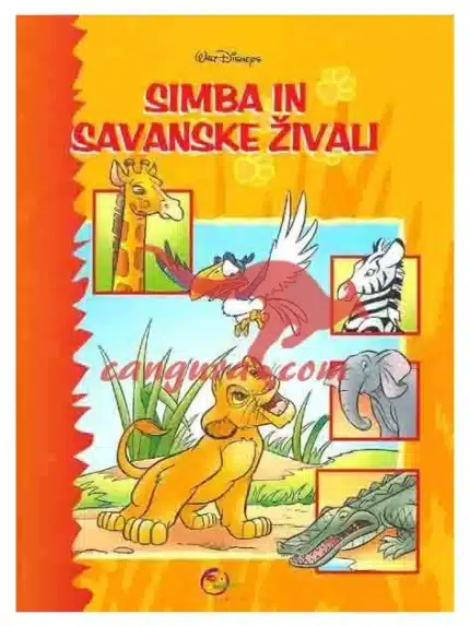 Simba in savanske živali – Joel Dicker, Knjigarna Cangura