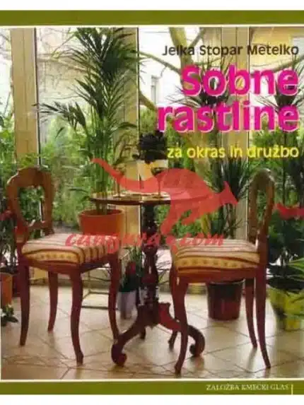 Sobne rastline za okras in družbo, Knjigarna Cangura