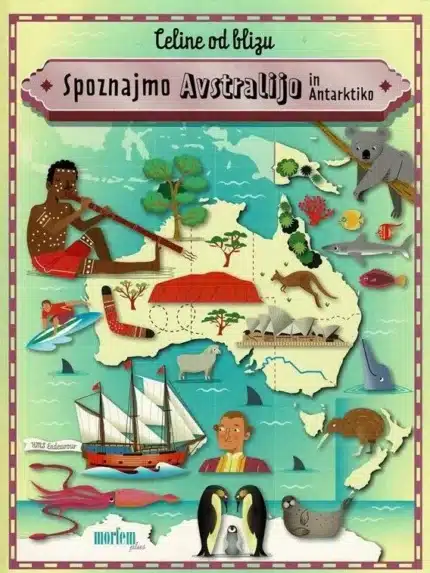 Spoznajmo Avstralijo in Antarktiko – Paul Rockett, Knjigarna Cangura