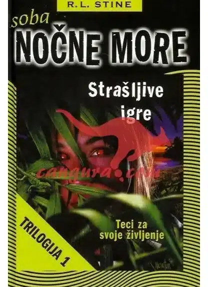 Strašljive igre - Trilogija 1 - Zbirka Soba nočne more – Dianna Sirkovsky, Knjigarna Cangura
