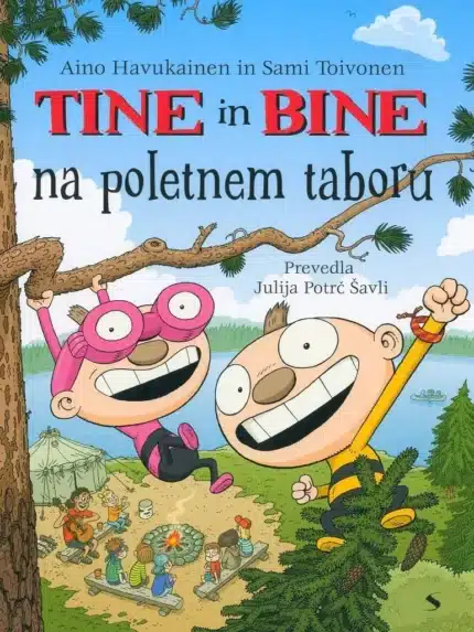 Tine in Bine na poletnem taboru – Aino Havukainen, Knjigarna Cangura