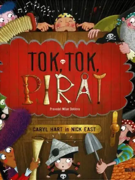 Tok, tok, pirat – Caryl Hart, Knjigarna Cangura