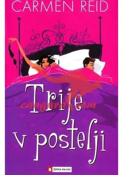 Trije v postelji - Žepna knjiga – Iben Dissing Sandahl, Knjigarna Cangura