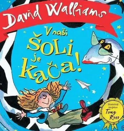 V naši šoli je kača – David Walliams, Knjigarna Cangura