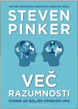 VEČ RAZUMNOSTI, Steven Pinker, Knjigarna Cangura