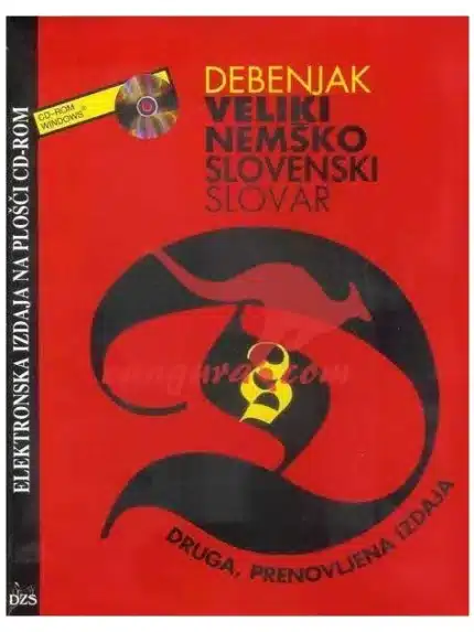 Veliki Nemško - Slovenski slovar - CD ROM - 2. izdaja – Doris Debenjak, Knjigarna Cangura