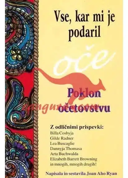 Vse, kar mi je podaril oče - Poklon očetovstvu, Knjigarna Cangura