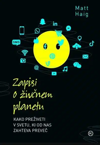 Zapisi o živčnem planetu – Matt Haig, Knjigarna Cangura