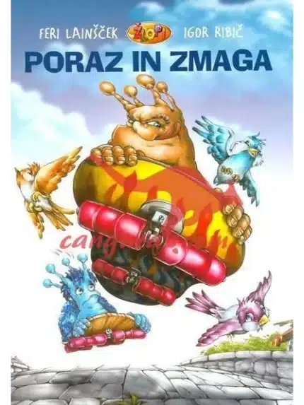 Zbirka Žlopi - Poraz in zmaga, Knjigarna Cangura