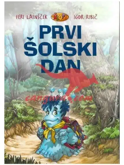 Zbirka Žlopi - Prvi šolski dan, Knjigarna Cangura