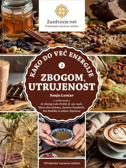 Zbogom, utrujenost : kako do več energije 2 – Sanja Lončar, Knjigarna Cangura