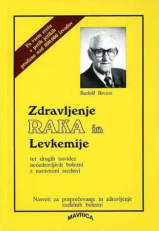 Zdravljenje raka in levkemije – Rudolf Breuss, Knjigarna Cangura