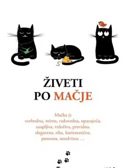 Živeti po mačje – Stéphane Garnier, Knjigarna Cangura