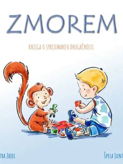 Zmorem : interaktivna knjiga o sprejemanju samega sebe in drugačnosti – Petra Zajec, Knjigarna Cangura