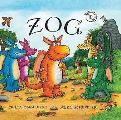 Zog (z dodanim DVD-jem) – Julia Donaldson, Knjigarna Cangura