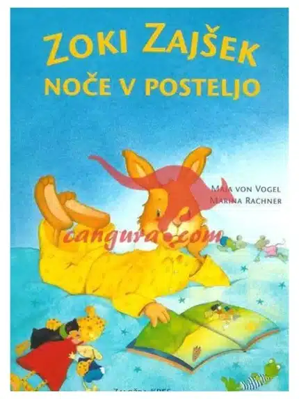 Zoki zajšek noče v posteljo, Knjigarna Cangura