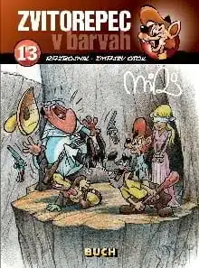 Zvitorepec v barvah 13: Razbojnik; Zmajev otok – Miki Muster, Knjigarna Cangura