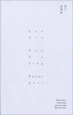 Tao te jing Lao Zi naslovnica